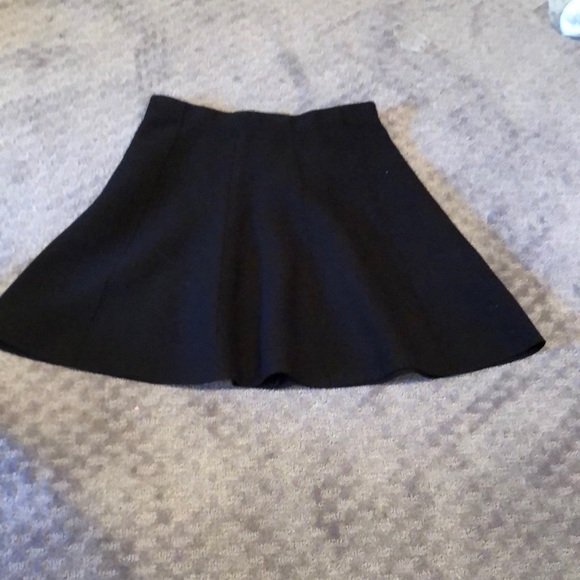 Zara Dresses & Skirts - ZARA black fit and flare skirt